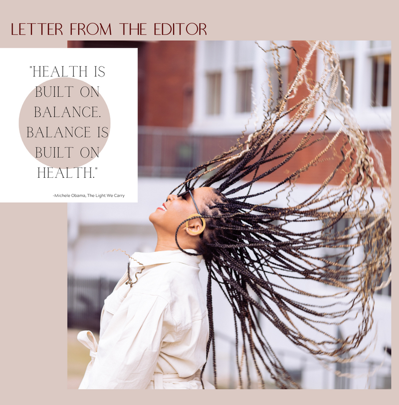 Letter from the Editor: Spirituality & Self-Care