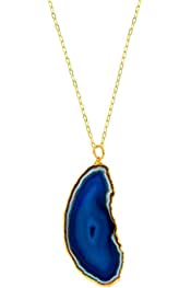 Sliced Agate Necklace Collection