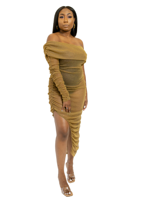 Glam Barely There Dress